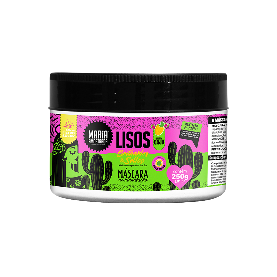 Máscara de hidratação lisa 250gr