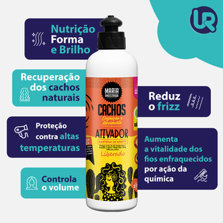 Ativador de Cachos 270 ml Maria Amostrada