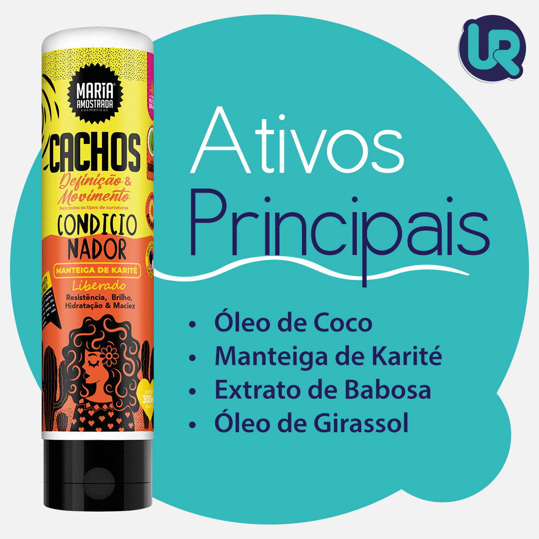 Condicionador de Cachos 300 ml Maria Amostrada