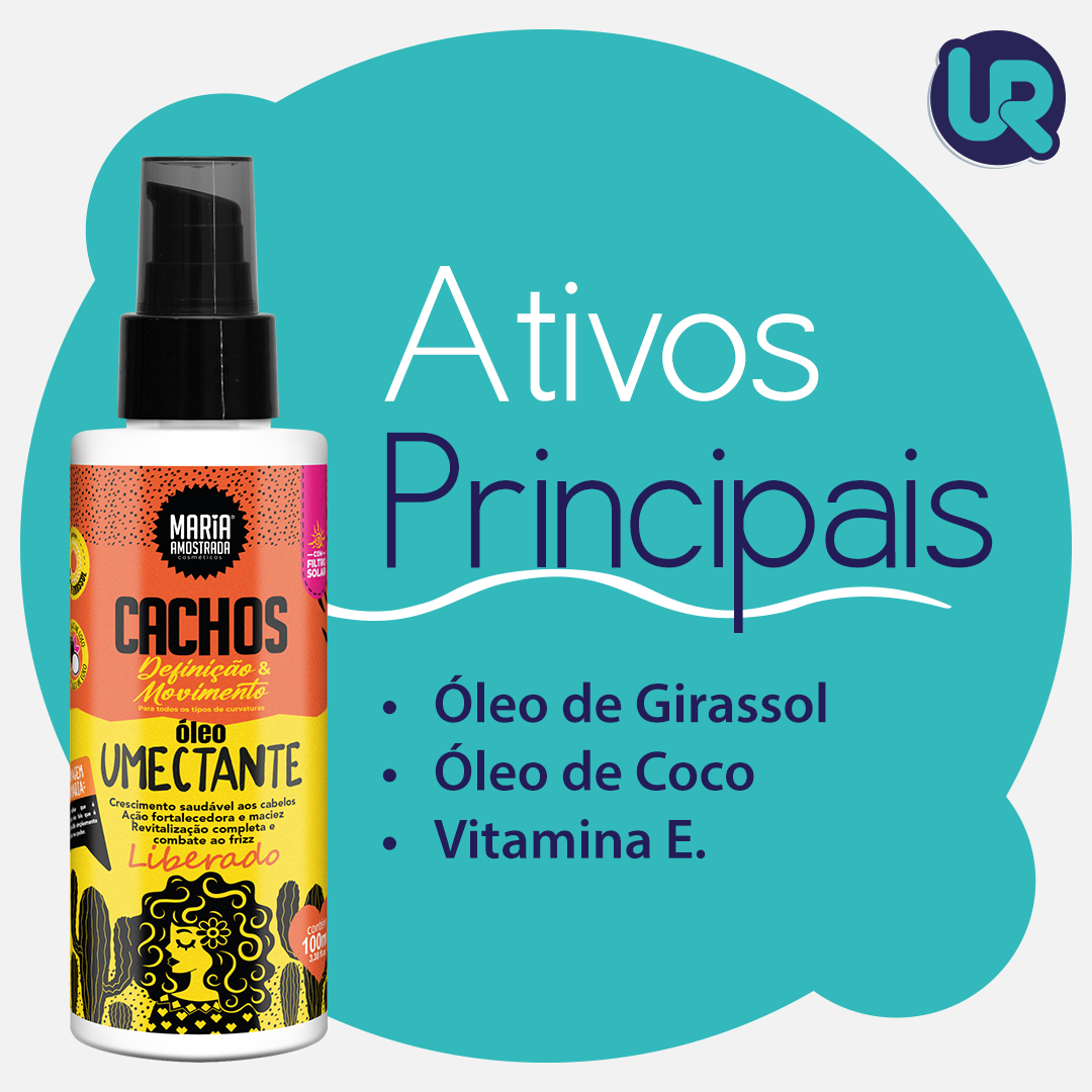 Óleo Umectante Cachos 100 ml