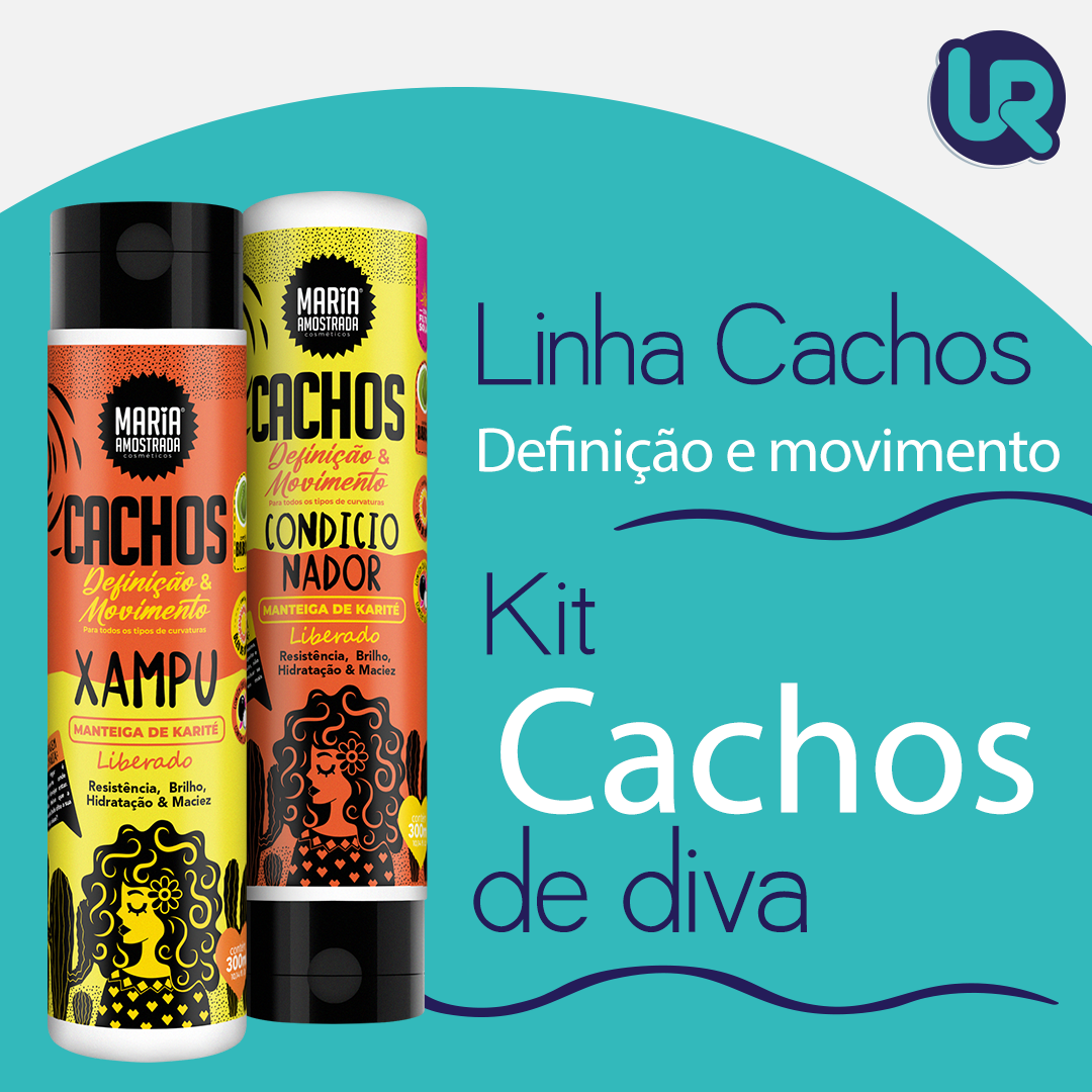 Kit cachos de diva Maria Amostrada