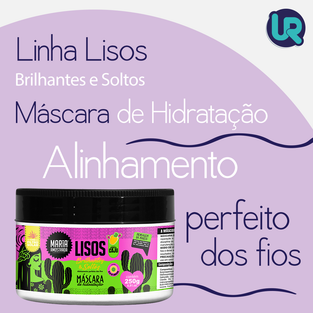 Máscara de hidratação lisa 250gr