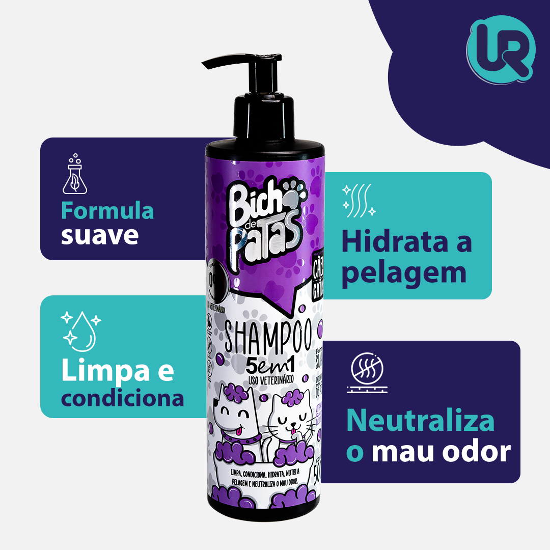 Shampoo 5 em 1 500ml