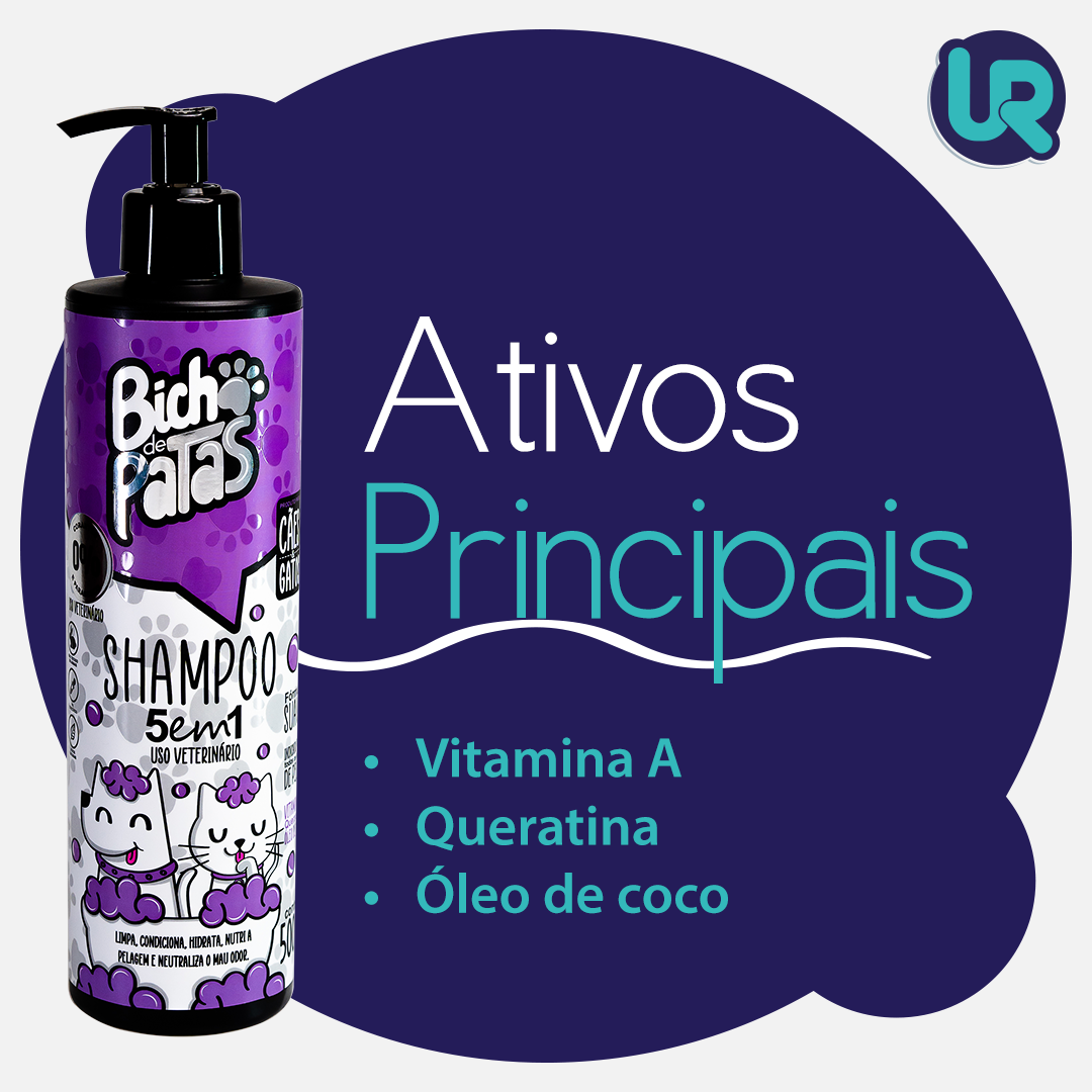 Shampoo 5 em 1 500ml