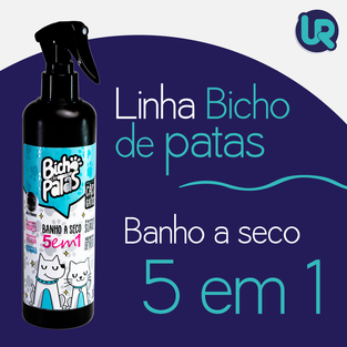 Banho a seco 5 em 1 300ml