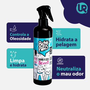 Banho a seco 5 em 1 300ml