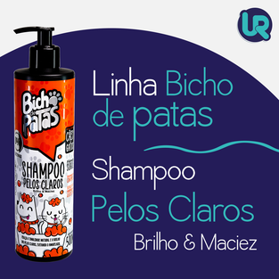 Shampoo Pelos Claros 500ml