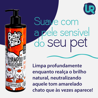 Shampoo Pelos Claros 500ml