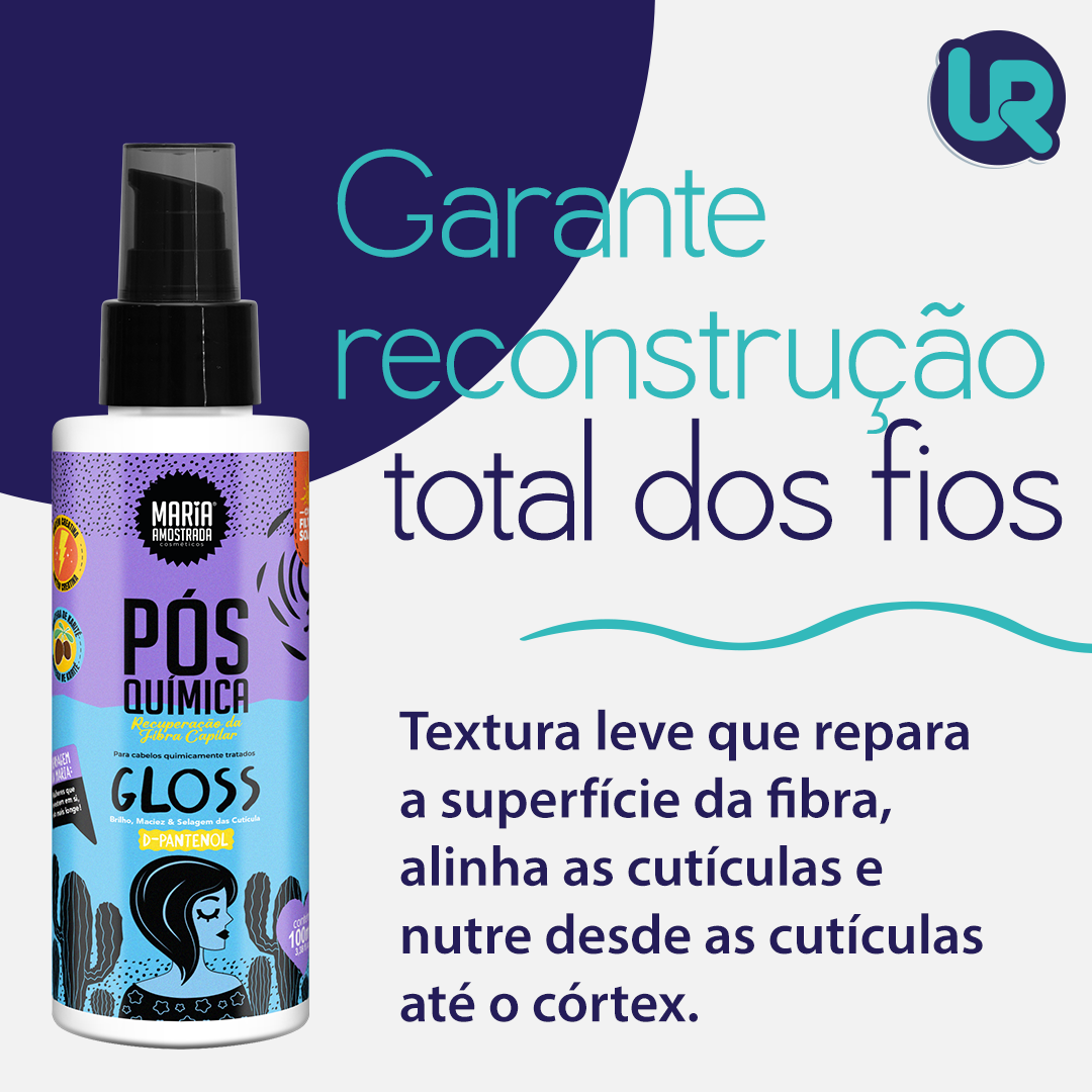 Gloss Reconstrutor Pós-Química 100ml