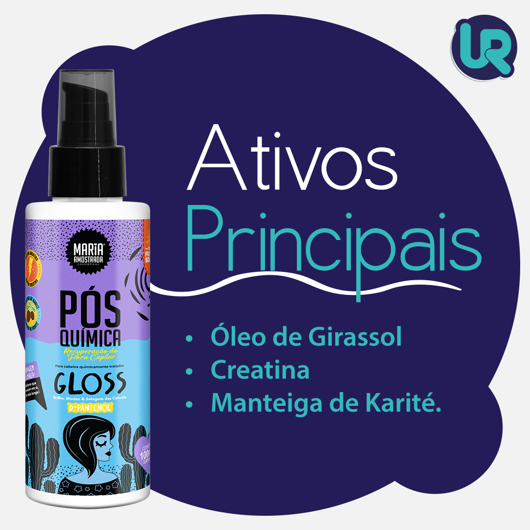 Gloss Reconstrutor Pós-Química 100ml
