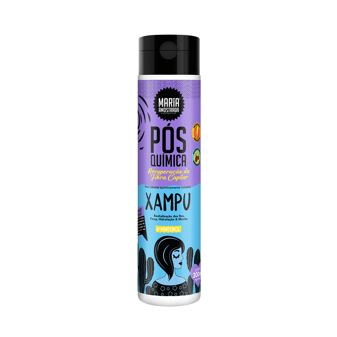 Xampu Pós-Química 300ml